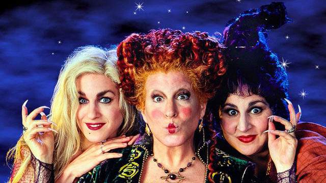 The Sanderson Sisters from "Hocus Pocus" movie