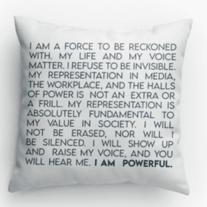 Mantra Pillow 14"x14"