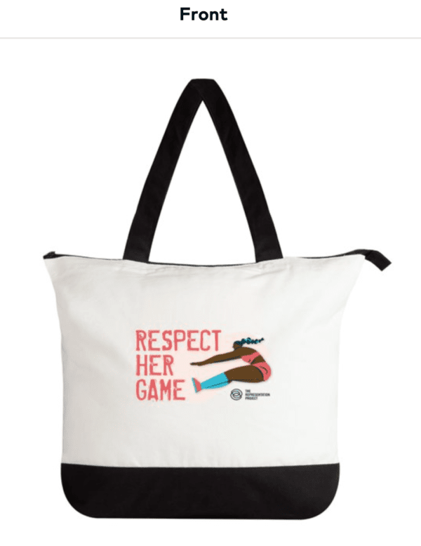 #RespectHerGame Tote 2