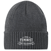 I'm A Feminist Beanie - Graphite